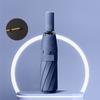 Lightweight Umbrella Automatic Advertising Small Umbrella Large Folding Wind Resistant Portable Three Fold Sunny Rainy Dual Use