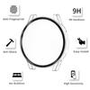 Samsung Galaxy Watch FE 40mm Case Compatible - Hard Protective Case Transparent Tempered Glass Screen Phonillico