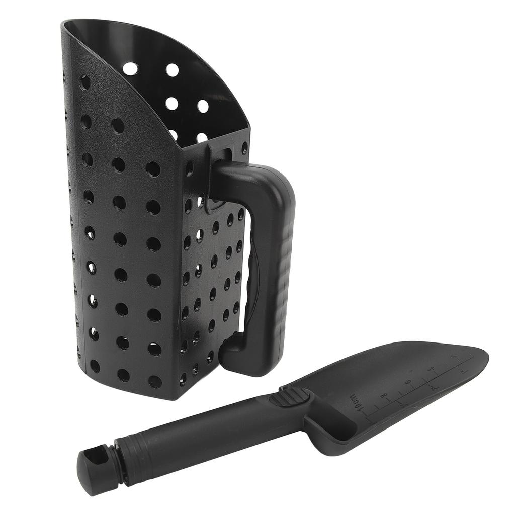 Sand Scoop Shovel Set for Kids Adults Sand Sifter Metal Detecting Accessories Digging Tool for