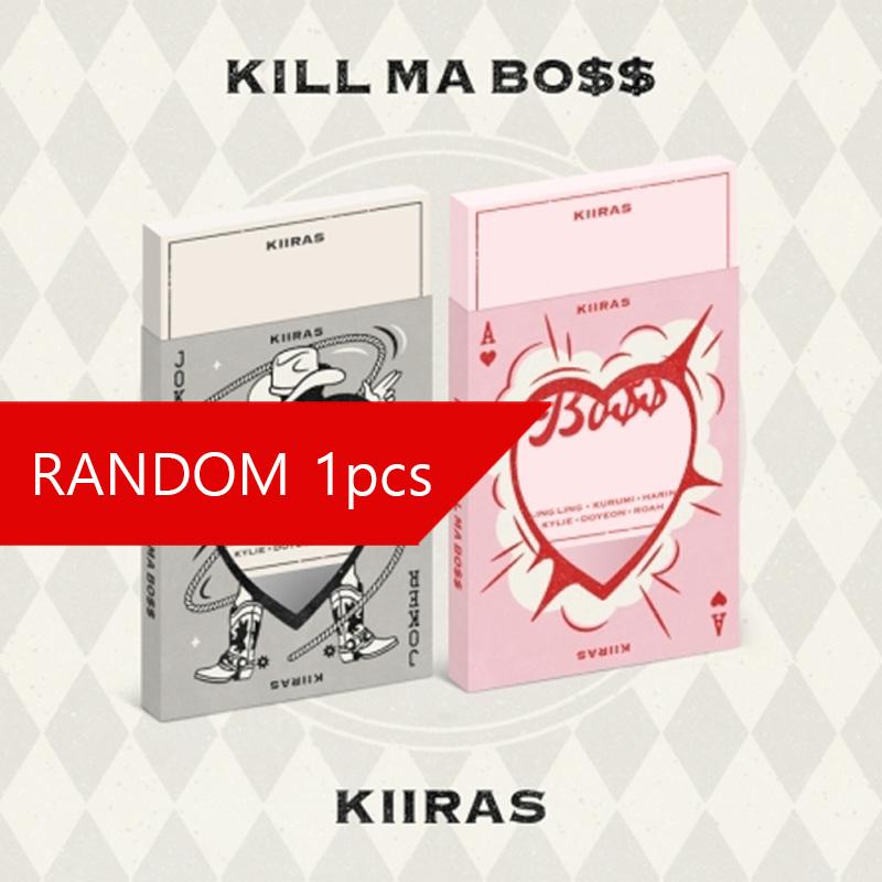 

[ПРЕДЗАКАЗ] KIIRAS – 1-й мини-альбом «KILL MA BO$$» (Вер. 1 и 2) Random 1pcs