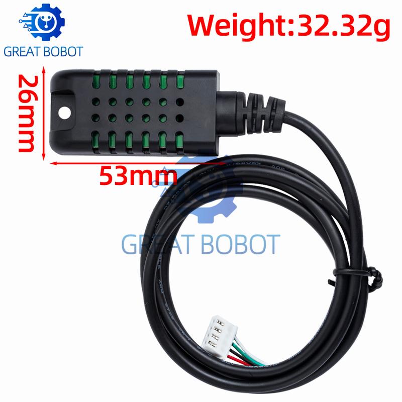 

SHT20 digital temperature and humidity sensor module I2C communication temperature and humidity probe sensor with wire and case 1PC