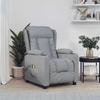VidaXL Electric Massage Armchair, Reclining Seat with Backrest and Footrest, Riser Chair, Relaxation Chair 3098789