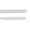 2pcs Makeup Foundation Mixing Spatula Double Ended Stainless Steel Nail Glue Stirrer Stick