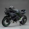 1:12 Kawasaki 400 H2r S1000rr Model Motorcycle Toys Alloy Diecast Car Front Wheel Steering With Light Motorbike Toy For Kid Gift