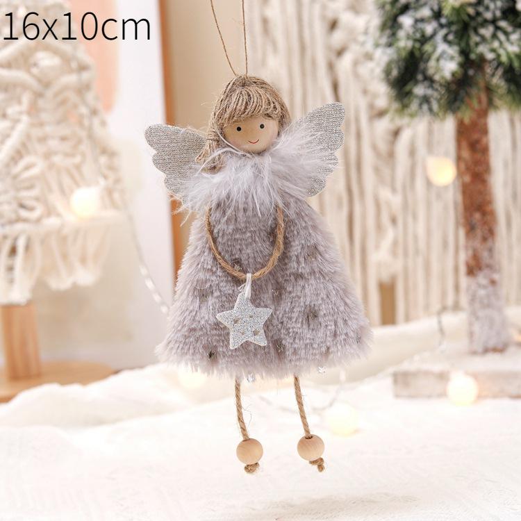 Christmas Angel Doll New Year 2025 Gifts Christmas Decorations for Home Navidad 2025 Natal Xmas Tree Pendant Ornaments Noel Deco