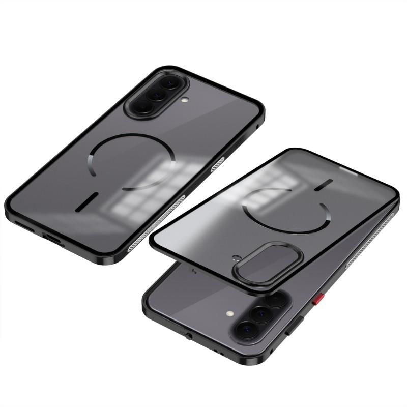 Metal Frame Magnetic Phone Case Galaxy A57 A37 Shockproof Heat Dissipation Matte Protective Cover