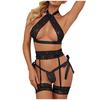 European and American Sexy Lace Lingerie Set for Women