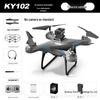 KY102 HD Drone: Enhanced Obstacle Avoidance, Optical Flow, 4-Axis Flight, Remote Control Aerial Photography.