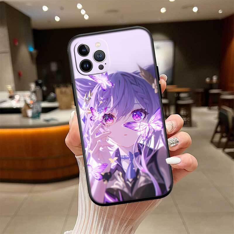 Genshin Impact Cute Phone Case for Motorola Edge 60 60s 70 G86 G56 G54 E14 G04S G45 G54 G64 X30 X40 X50 S30 S50 Pro Power Tylus