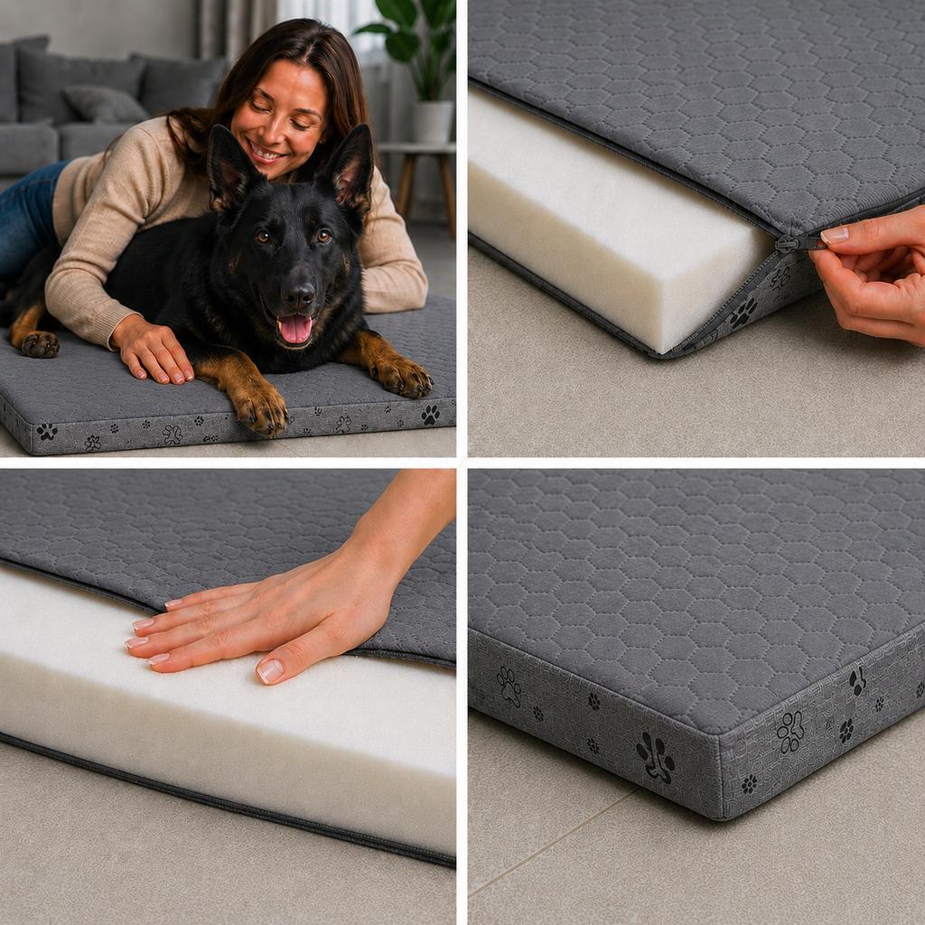 [20] Dog Bed, Pet Mattress 120x90cm LLUNA120