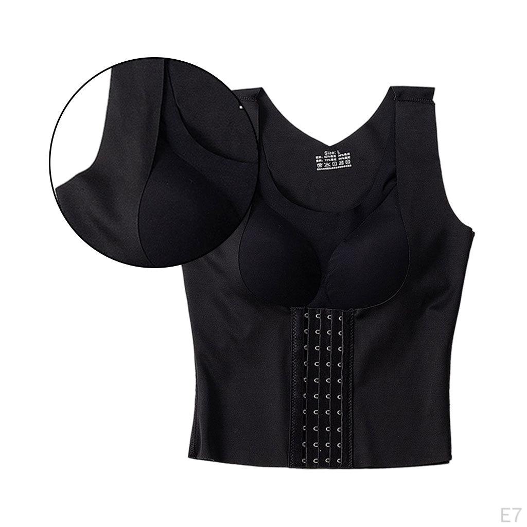 Women Shapewear Ladies Bodysuit Corset Chest Workout Bra Back Support Posture Corrector