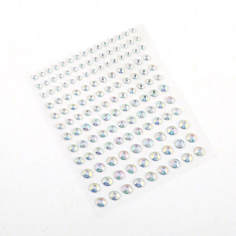 Rhinestones Face Jewels Diamond Eyes Makeup Art Eyeliner Glitter Face Jewelry Stickers Temporary Tattoo Party Body Makeup Tools