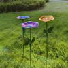 Bee Watering Station 3 Piece Flower Shape Butterfly Feeder Bee Bath For Outdoor Backyard Patio Deck Butterfly Farm Pond Fountain