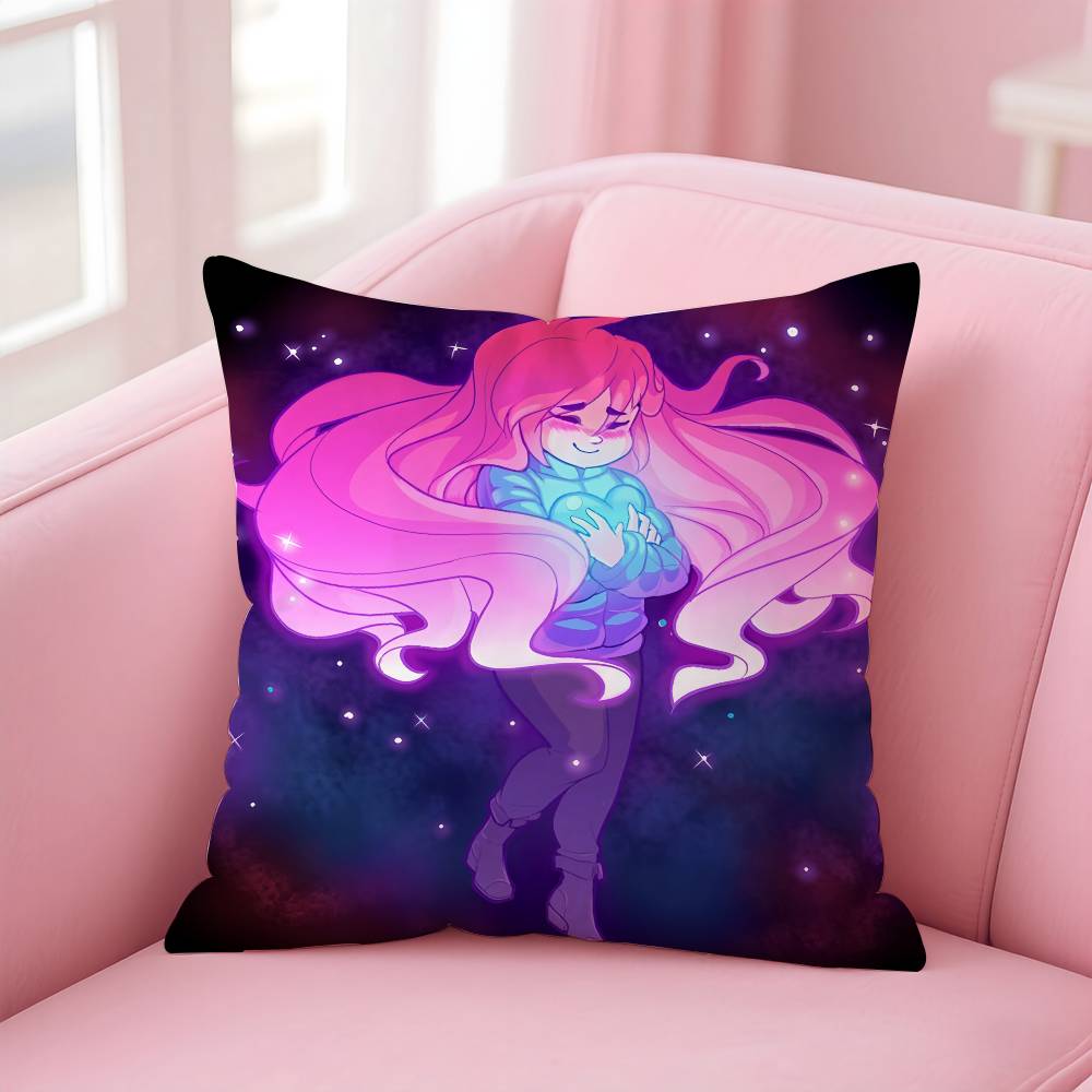 C-Celeste Game Funny Pillow Case Pattern Printing Pillowcase Living Room Sofa Cushion Cover Bedroom Room Decor