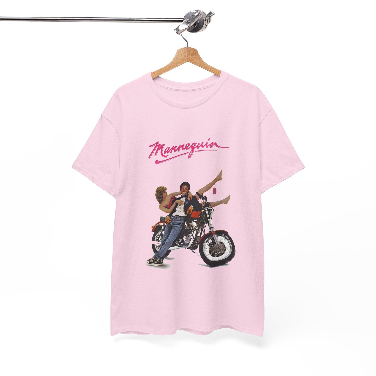Mannequin Movie Unisex Heavy Cotton Tee, Graphic Tee, Retro Tee, Classic Action Tee, 80s Movie Shirt, S