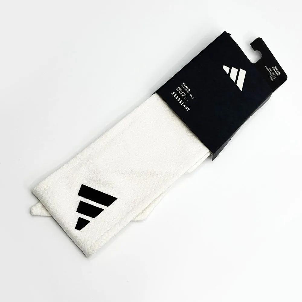 adidas Aeroready Tennis Head Tie Band HT3907 White Sports, Exercise, Running Headband