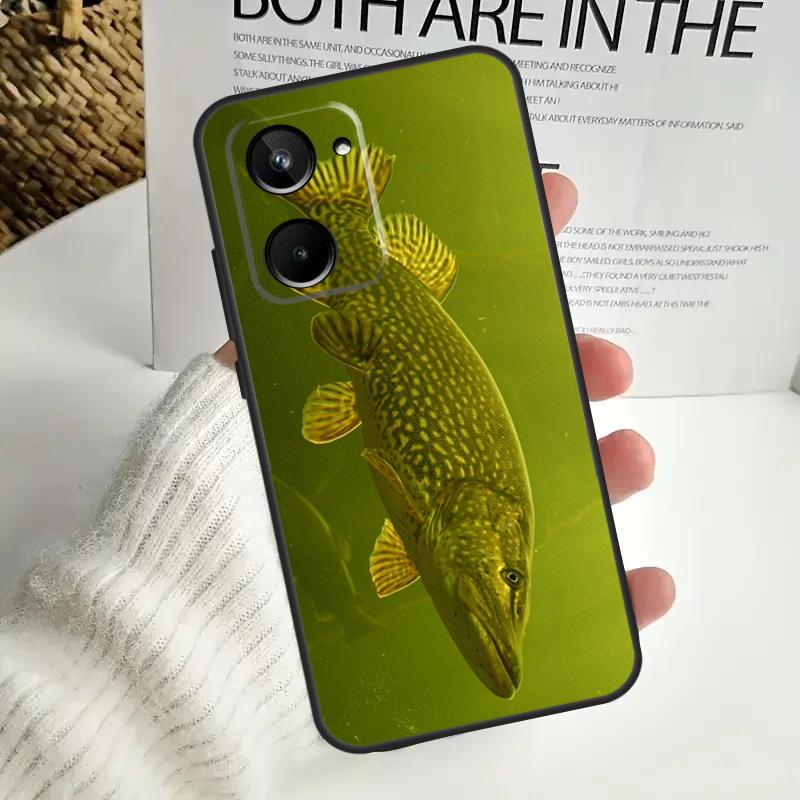 CARP FISH FISHING Case For Realme C67 C55 C53 C51 C35 C33 C31 C30 C25s C21Y GT Neo 5 GT5 9 10 11 12 Pro Plus