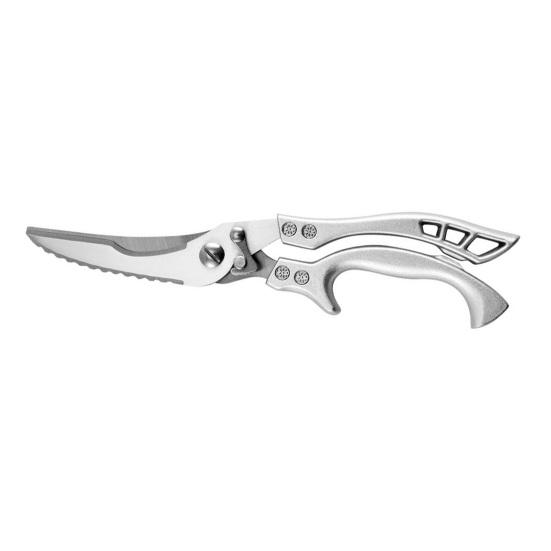 Heavy Duty Kitchen Scissors Poultry Scissors with Safety Lock Food Prep Scissors for Cutting Bones Scraping Fish Scales Cracking Nuts