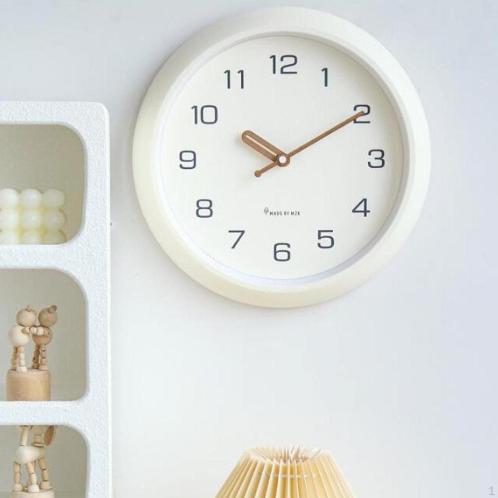 Round Wall Clock ,Modern, Quiet, Decoration, Unique, Hanging Clock, Timepiece for Living Room Indoor