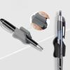Stifthalter für Schreibtisch Bleistifthalter mit doppelseitigem Klebeband Flexibler Stifthalter Clip Klemme für Klemmbrett Wand Schreibtisch