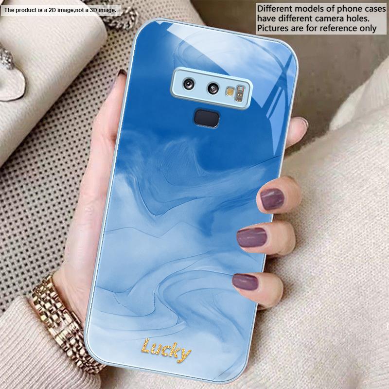 

Чернильная wash коннотация синий Для Samsung A01 A02 03 Core 04 05 06 10 12 13 14 5G 15 16 M02 12 Note 8 9 10 20 стекло Ультра чехол для телефона Galaxy A03 Core