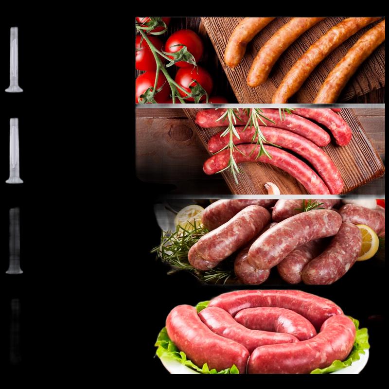 Ruhan Manual Stainless Steel Sausage Maker & Meat Grinder