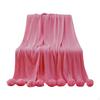 Decorative Blanket Tissue with A Gentle Welcoming Ball 39.37 Inx41.34 Inches for Women