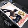 Black Misa Amane Light Yagami Desk Mat Gaming E-sports Keyboard Pads New Death Note Anime Mousepad Computer Lock Edge Mouse Pad