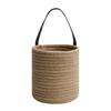 Hanging Basket Round Multi-purpose Woven Wall Rope Basket for Home