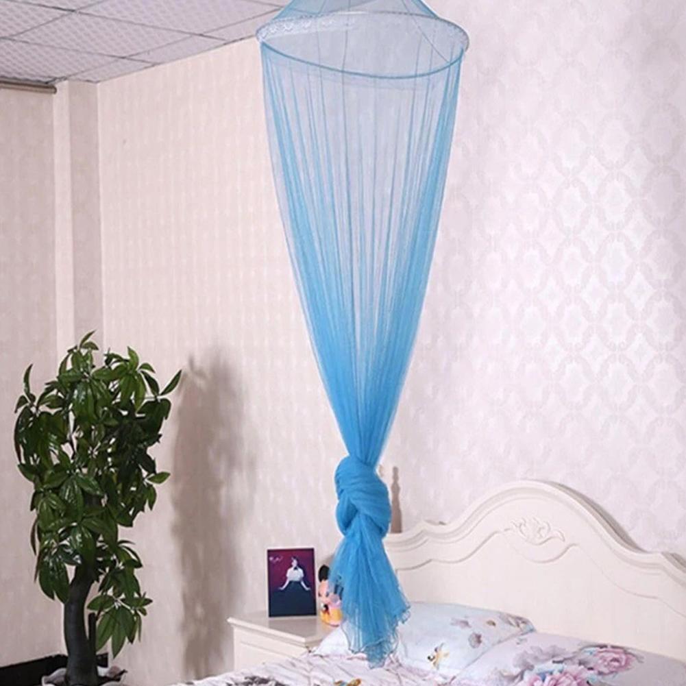 Princess Mosquito Net Bed Canopy Encryption Dome Fly Insect Mesh Repellent Protection Single Entry Bed Decoration for Girls