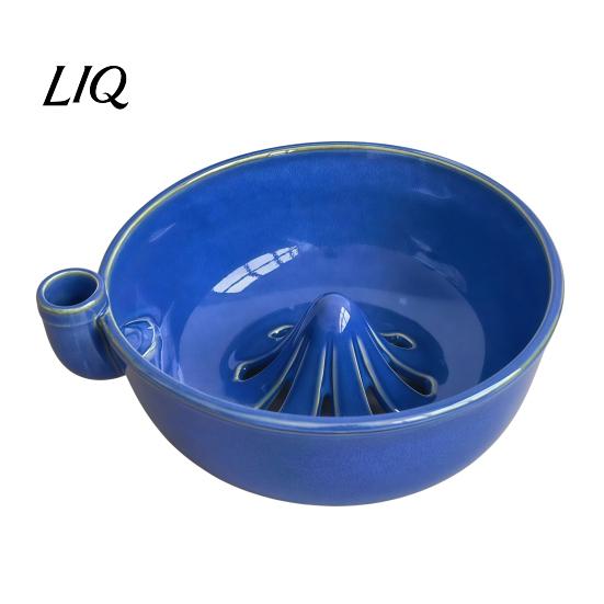 Self Cleaning Ceramic Produce Bowl Berry Rinsing with Integrated Drain, Vortex Automatic Fruit Washer Colander, Efficient for And Vegetable