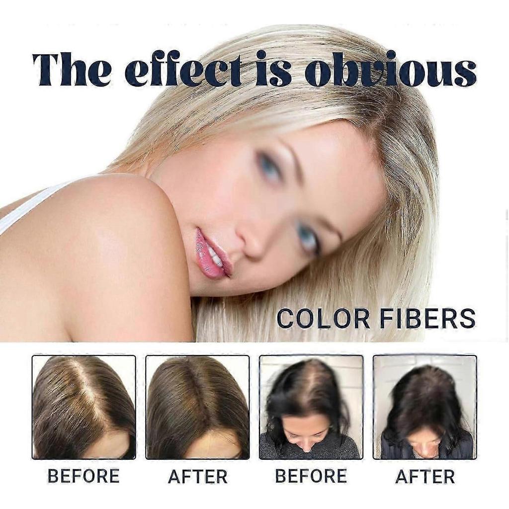 Supersize Temporary Hair Colour Fibres with Refill - Root Touch-Up & Volumising Set