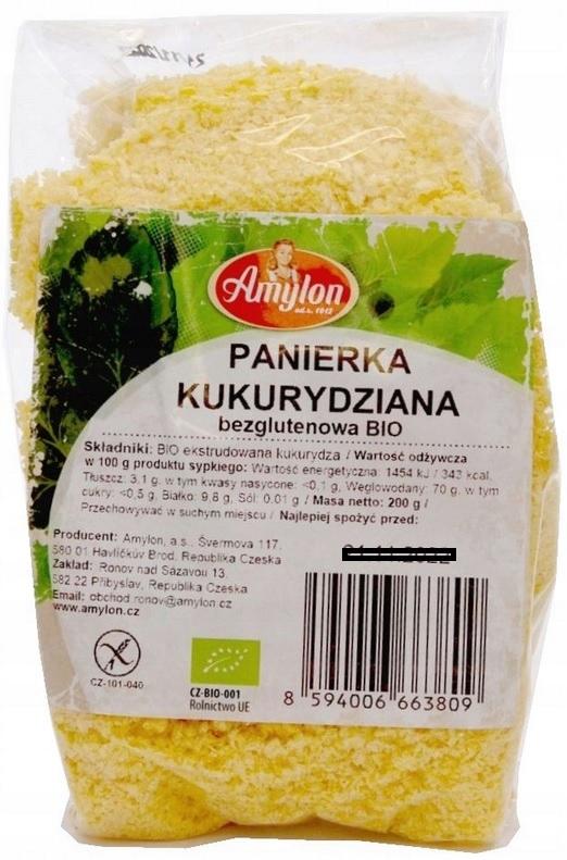 GLUTEN-FREE CORN BREADING ORGANIC 200 g - AMYLON