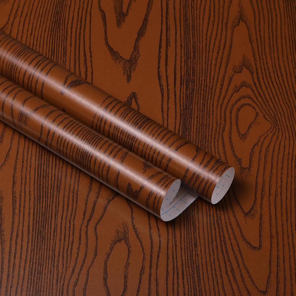 40CMx2M Selbstklebende Holzmaserung Möbelaufkleber PVC Tapete Schränke Folie Vinyl Arbeitsplattenaufkleber Für Möbel Küche