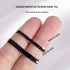 Black High Elasticity Invisible Hair Tie for Thick Hair - Perfect for Photo Studios & Stylists