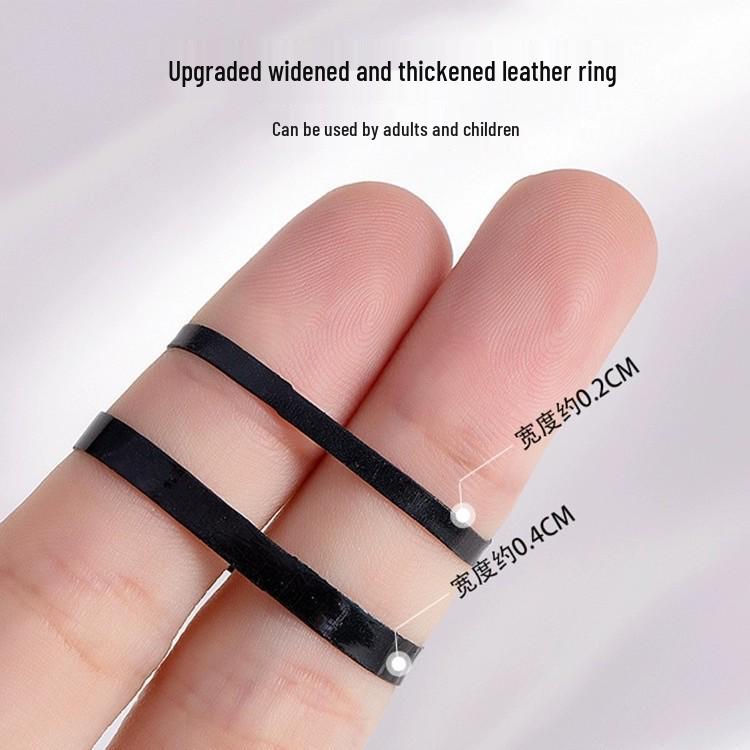 Black High Elasticity Invisible Hair Tie for Thick Hair - Perfect for Photo Studios & Stylists