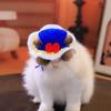 Refined Elastic Cat Knitted Hat Soft Handmade Craft Winter Dog Cap Skin-Friendly Comfortable To Wear Warm Cat Beanie