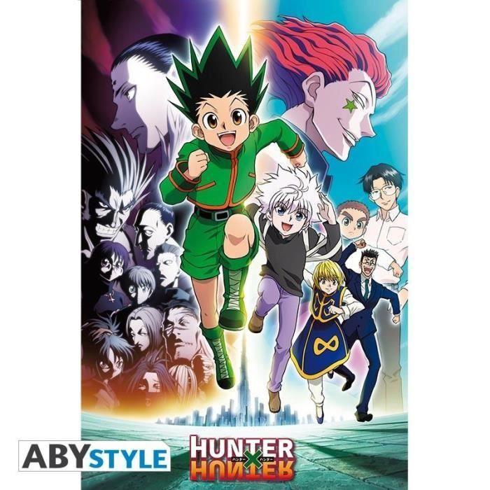 Poster HUNTER X HUNTER - Brigade Fantôme - 91 cm - Rectangulaire - Multicolore