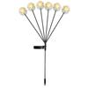 1PC Solar LED Dandelion Garden Lights 6 Head 2 Modes Lawn Lamp Landscape Lighting for Garden Lawn Yard Pathway Balcony Decor