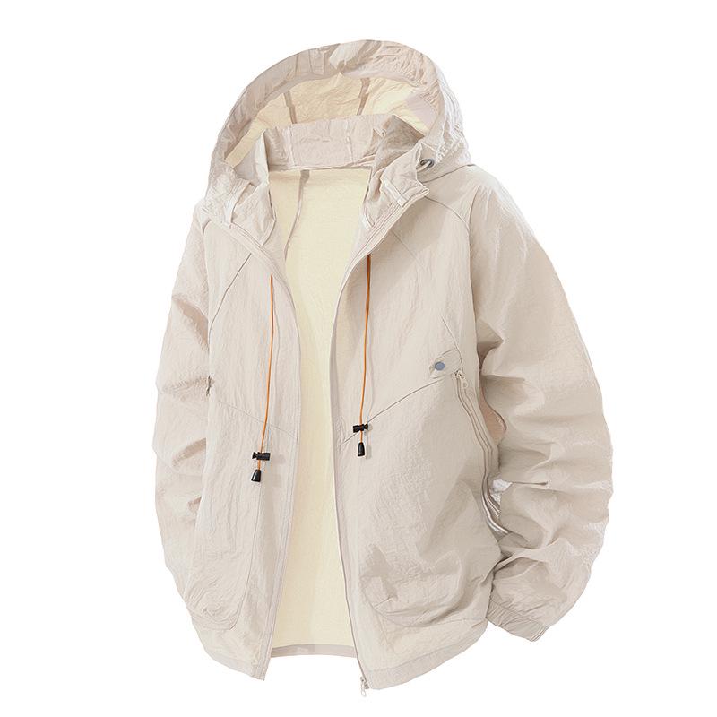 Men's Trendy UV Protection Hooded Jacket - Lightweight Summer Sun Protection