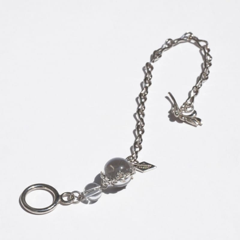 

tomorrowobject Embrace moon. bracelet 03 plated white rhodium