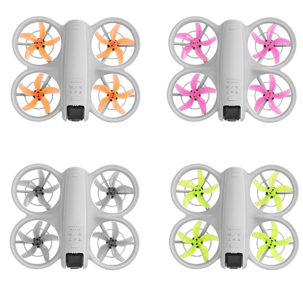 for DJI NEO Propellers Colorful 5 Paddles Multi-Color Propeller for DJI NEO Wing Replacement for DJI NEO Accessories