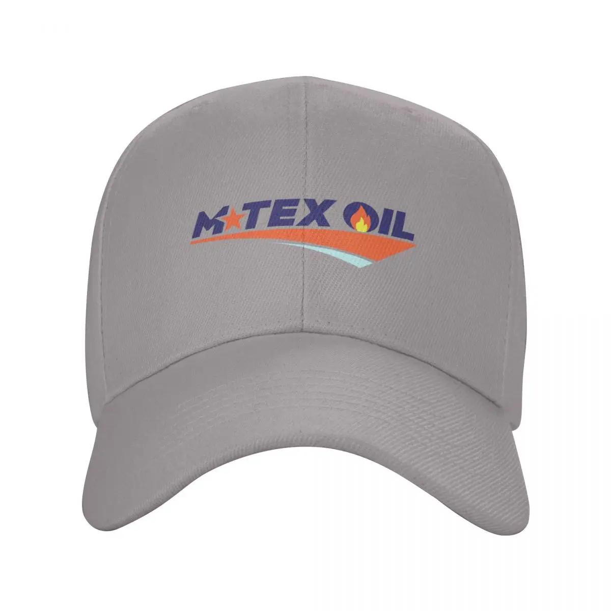 M TEX OIL LOGO Бейсболка Смешные кепки дизайнерская кепка Уникальные кепки Дизайнерская Мужская Женская