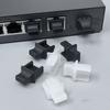 50/10PCS Silicone Stopper for Computer Router Switch Female Port Silicone Dust Plugs RJ45 Ethernet Hub Port RJ45 Protector Plug