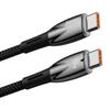 Kabel Usb-C Do Usb-C Baseus Glimmer, 100W, 2M (Czarny)
