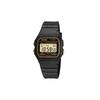 CASIO Custom Collection Quartz Movement Nylon Strap Watch Men's Watches Black Dial F-91WG-9(Watch5--)