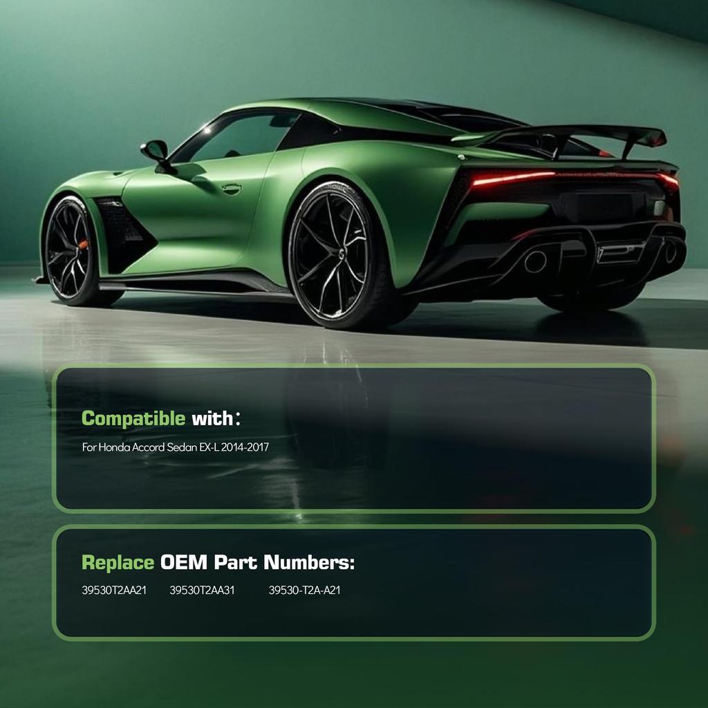 Backup Camera for Honda Accord Sedan EX-L 2014 2015 2016 2017 Replaces 590-440,39530T2AA21,39530T2AA31,39530-T2A-A21