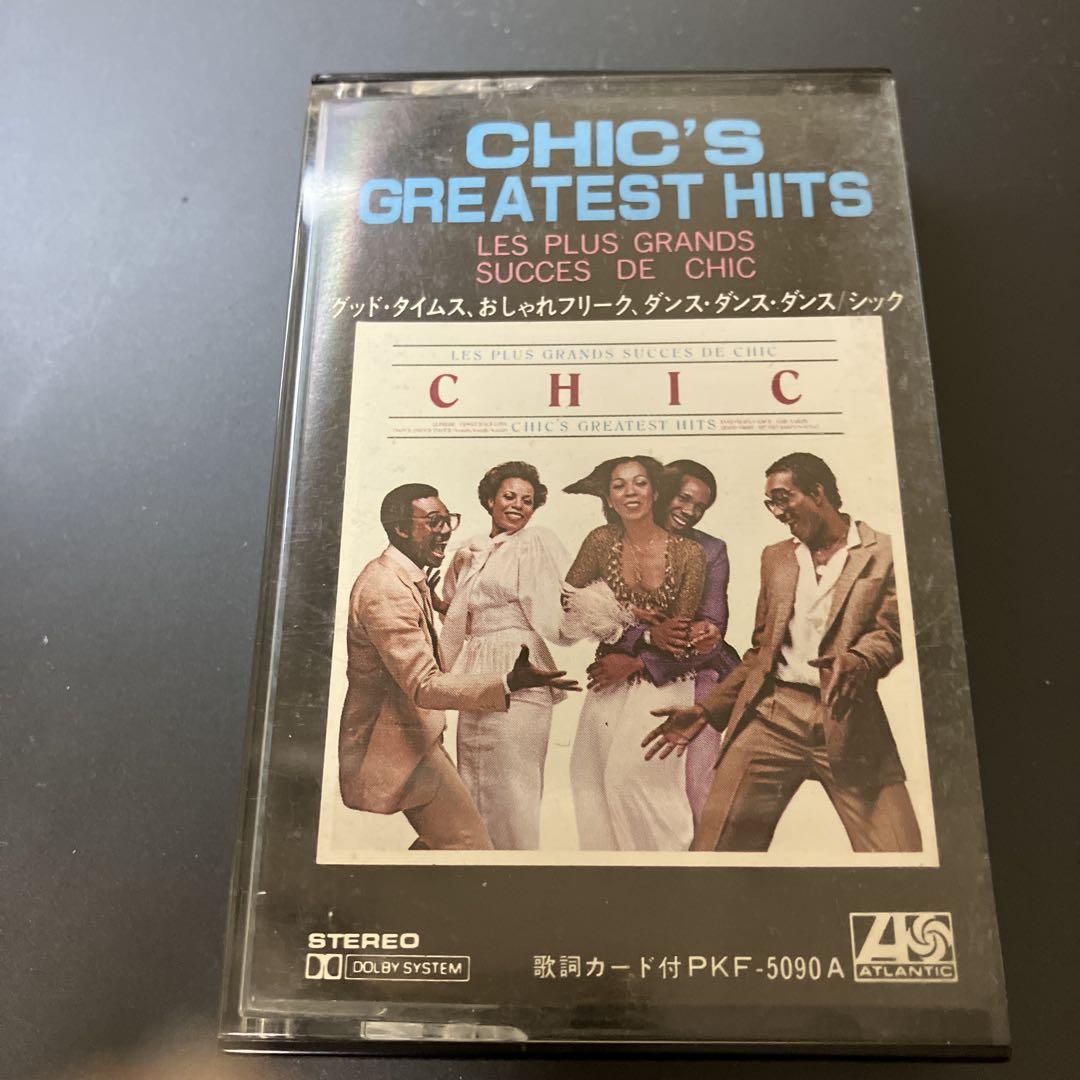 

[USED] Rare Chic/Best of Chic Japanese edition Western music cassette tape with lyrics card