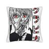 Kurapika HXH Anime Kissenbezug Bedruckter Stoff Kissenhülle Dekorationen Wurfkissenbezug Zuhause Quadratisch 40x40cm