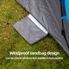 Outdoor 3-4P One-Touch Camping Tent Quick Automatic Opening Beach Fishing Tent Family Travel Picnic Park Anti-UV Shade